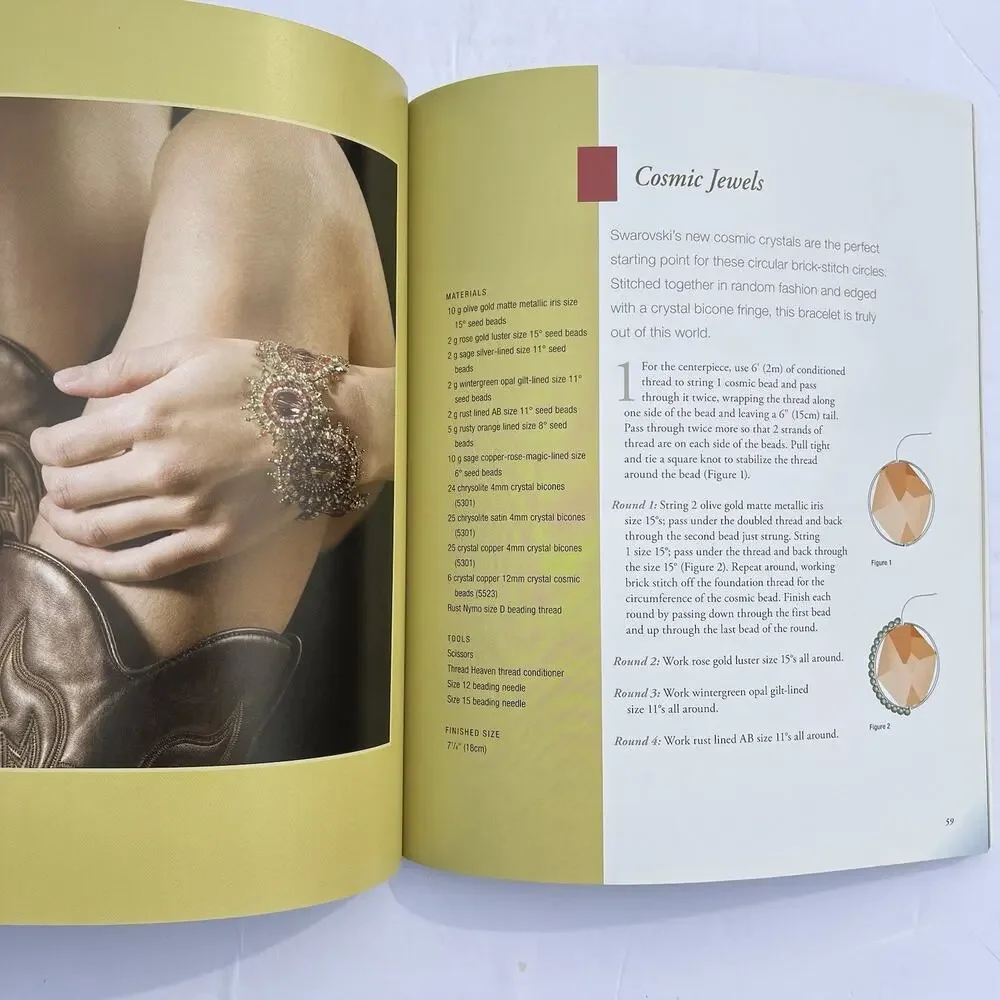 Create Jewelry Crystals Paperback Jewelry Making Dazzling Designs 2007